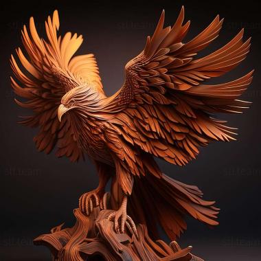 3D model phoenix 3d model (STL)